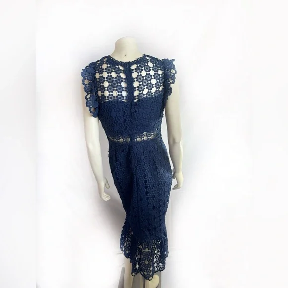 Petal & Pup Lauren Navy Dress Size Size 8 - Picture 8 of 11